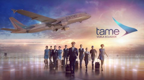 TAME airlines, ecuador airlines TAME, TAME CG, 3D TAME, TAME vfx