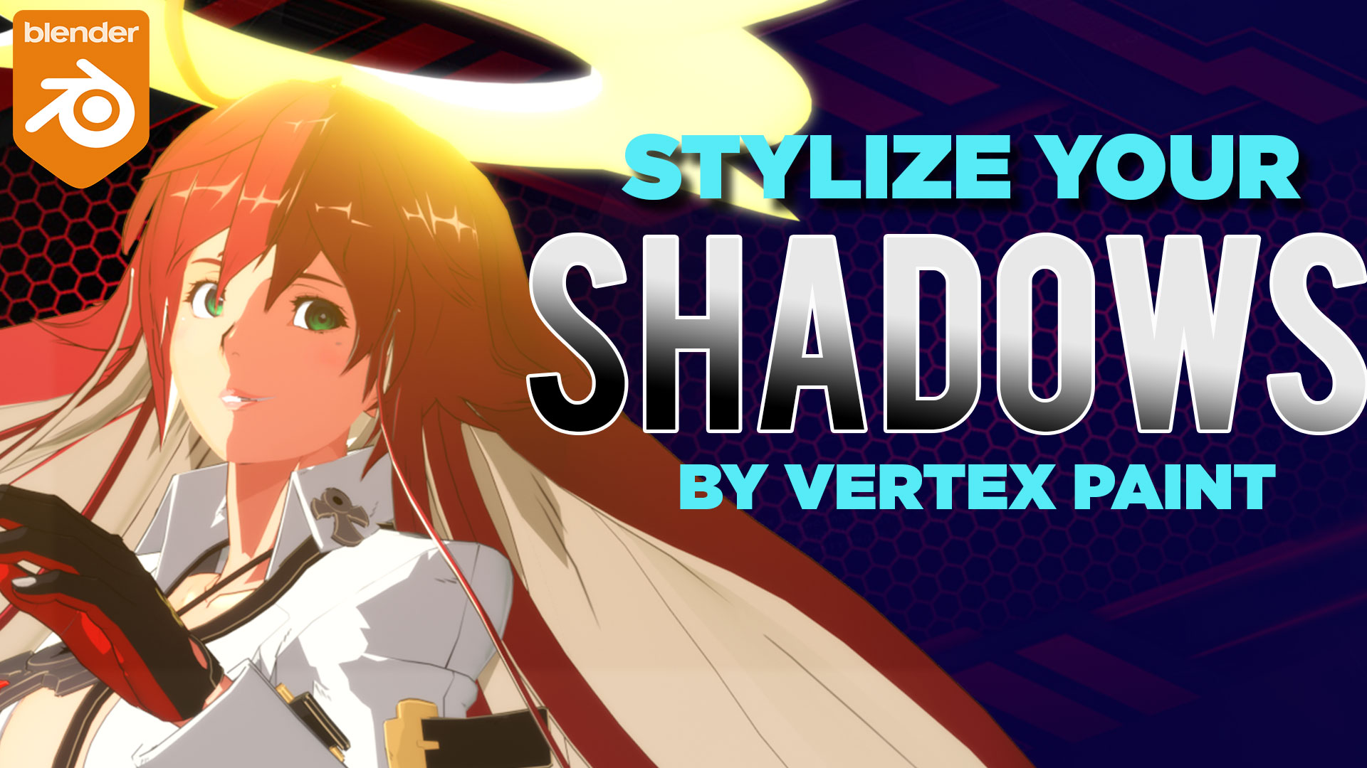 Guilty Gear Strive Stylized shader in Blender