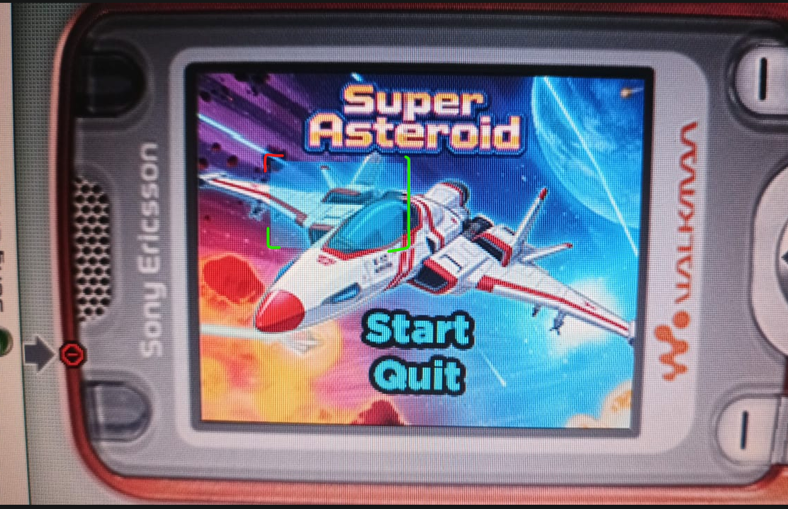 SuperAsteroid J2ME game
